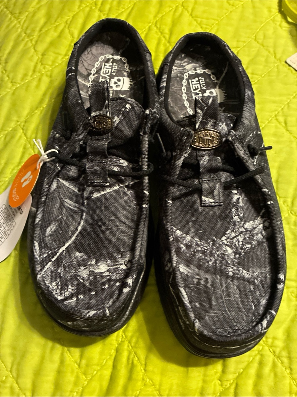 Hey dude mens jelly roll realtree mule slip on size 10